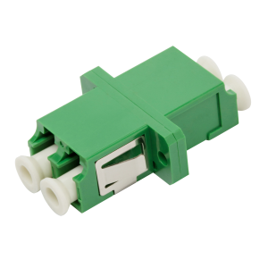 LC optical adapters, duplex